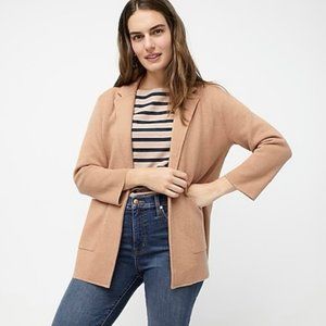 J Crew 365 Sweater Blazer Khaki